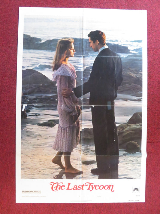 THE LAST TYCOON - STYLE B FOLDED US ONE SHEET POSTER ROBERT DE NIRO 1976 Rendezvous Cinema Movie posters