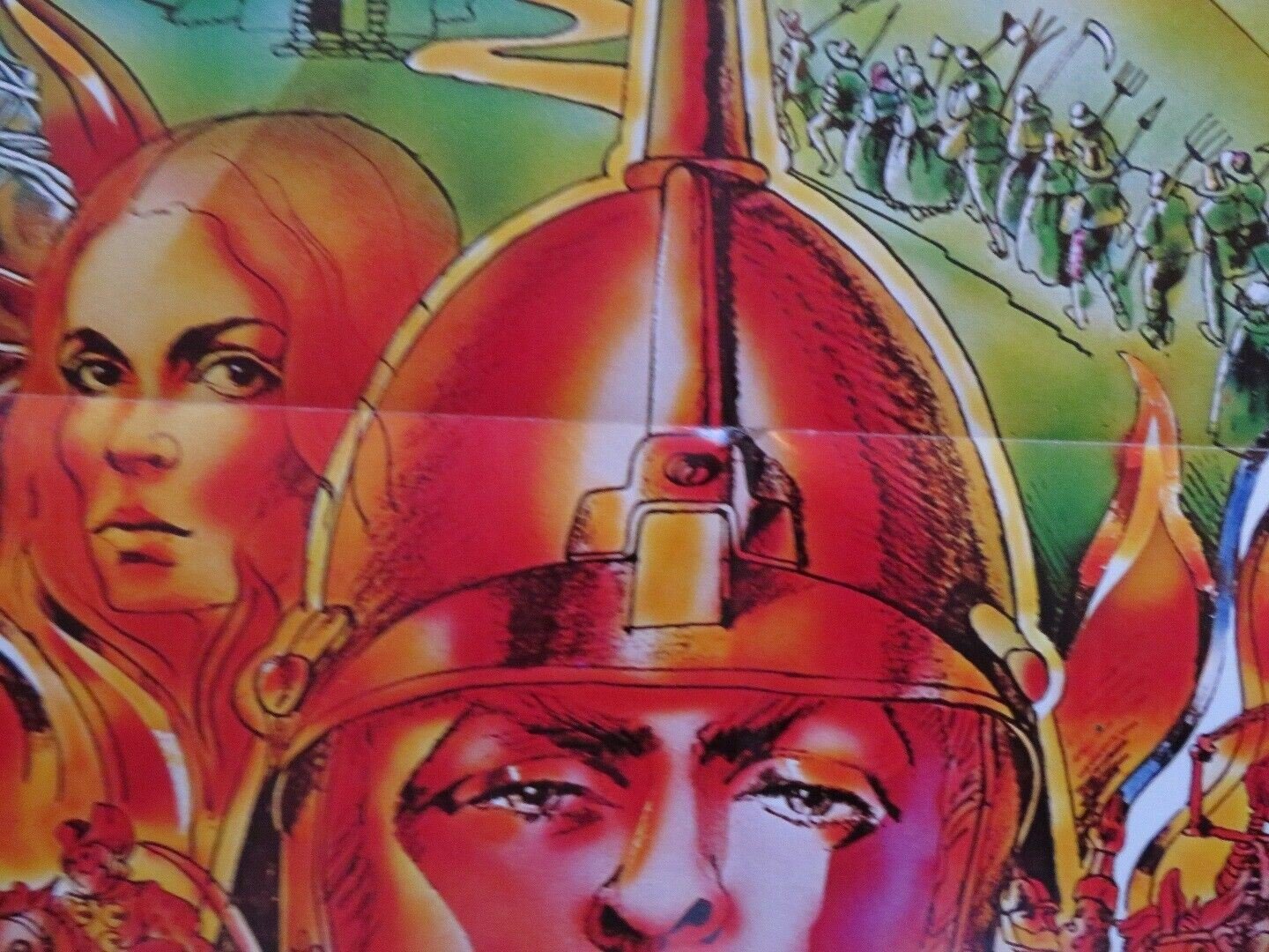 THE LAST VALLEY STYLE A US ONE SHEET POSTER MICHAEL CAINE OMAR SHARIF 1970 Movie posters