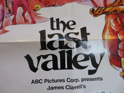 THE LAST VALLEY STYLE A US ONE SHEET POSTER MICHAEL CAINE OMAR SHARIF 1970 Movie posters