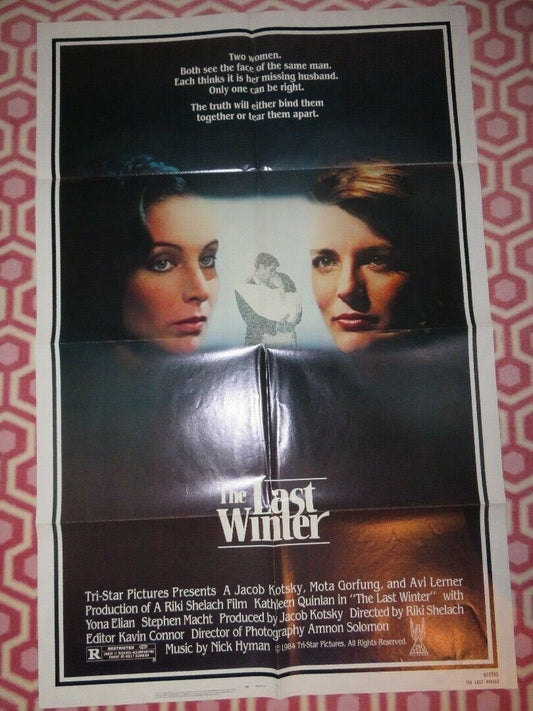 THE LAST WINTER US ONE SHEET POSTER KATHLEEN QUINLAN YONA ELIAN 1984 Movie posters
