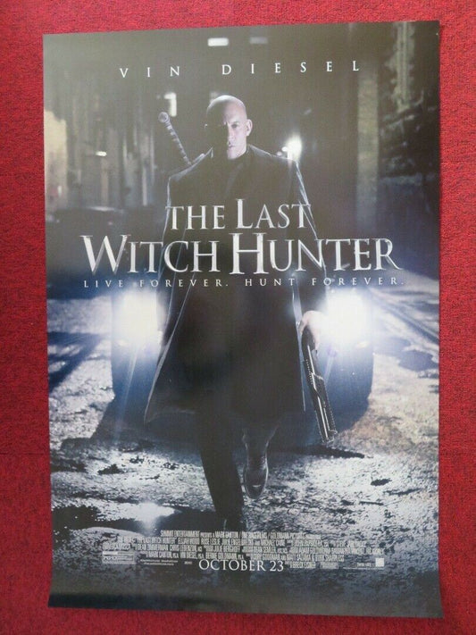 THE LAST WITCH HUNTER US ONE SHEET ROLLED POSTER VIN DIESEL 2015 Movie posters