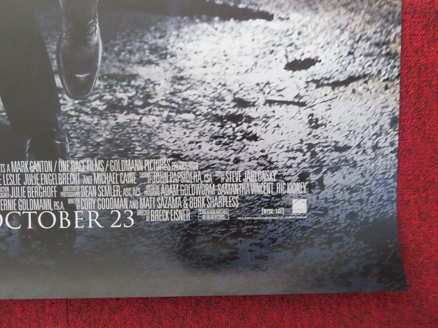 THE LAST WITCH HUNTER US ONE SHEET ROLLED POSTER VIN DIESEL 2015 Movie posters