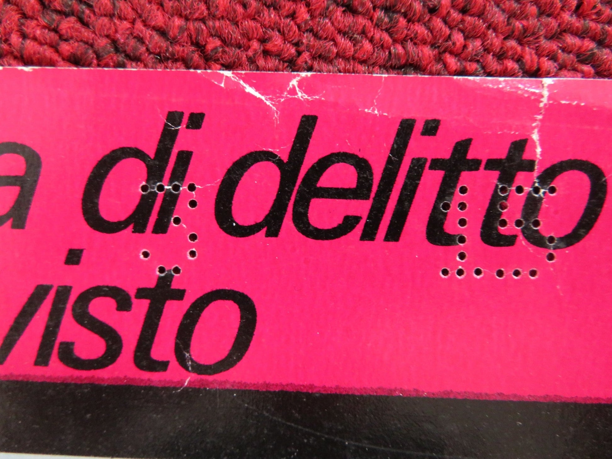 THE LATE SHOW ITALIAN FOTOBUSTA POSTER ART CARNEY LILY TOMLIN 1977 Rendezvous Cinema Movie posters