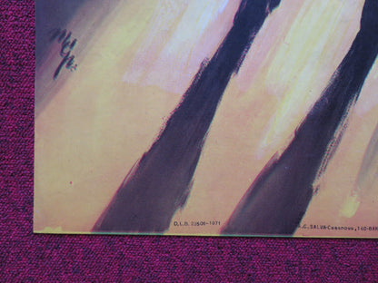 THE LAW OF VIOLENCE SPANISH POSTER GEORGE GREENWOOD ANGEL ARANDA 1969 Rendezvous Cinema Movie posters