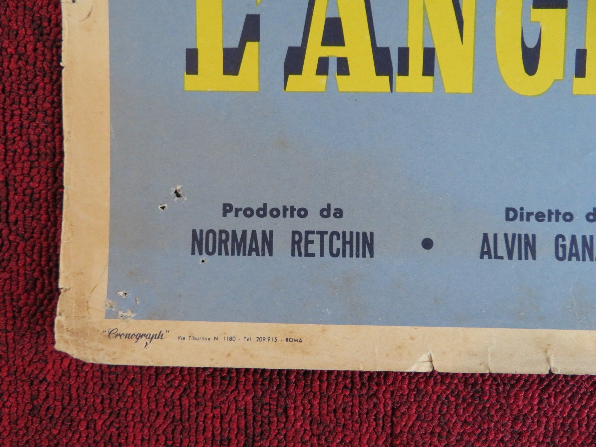 THE LEATHER SAINT ITALIAN FOTOBUSTA POSTER PAUL DOUGLAS JOHN DEREK 1956 Rendezvous Cinema Movie posters