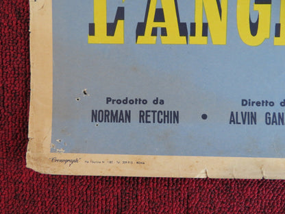 THE LEATHER SAINT ITALIAN FOTOBUSTA POSTER PAUL DOUGLAS JOHN DEREK 1956 Rendezvous Cinema Movie posters