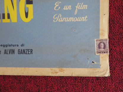 THE LEATHER SAINT ITALIAN FOTOBUSTA POSTER PAUL DOUGLAS JOHN DEREK 1956 Rendezvous Cinema Movie posters