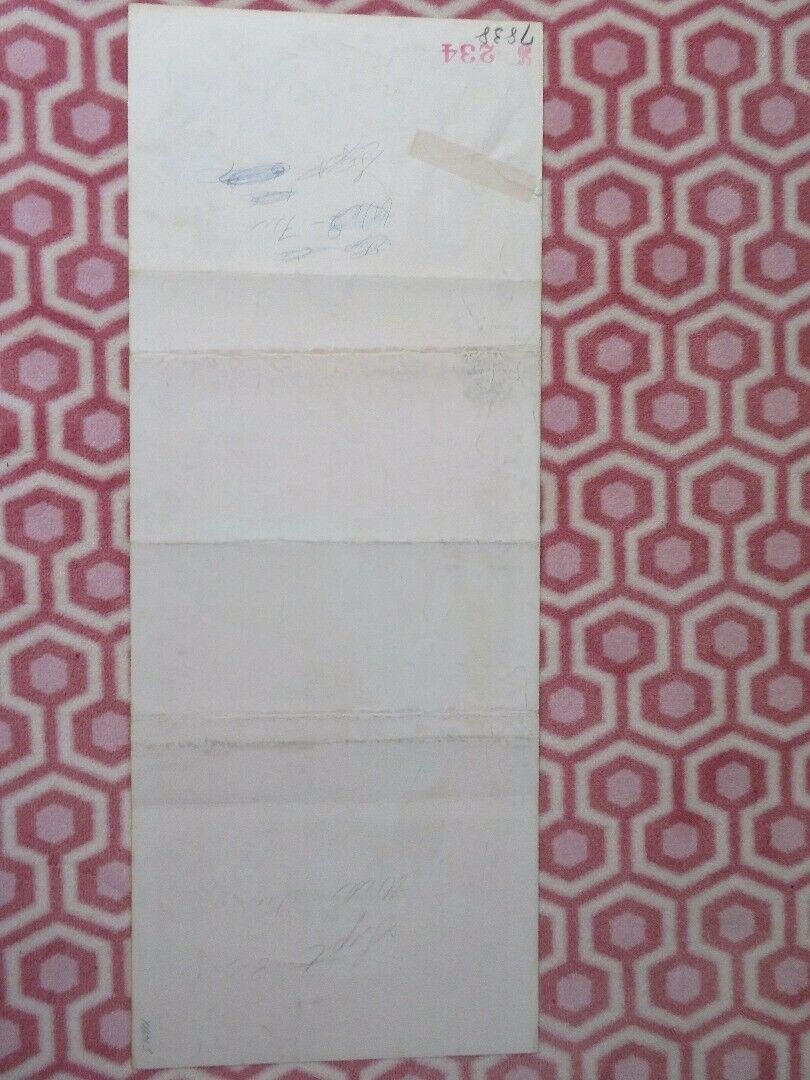 THE LEATHER SAINT US INSERT (14"x 36") POSTER PAUL DOUGLAS JOHN DEREK 1956 Movie posters