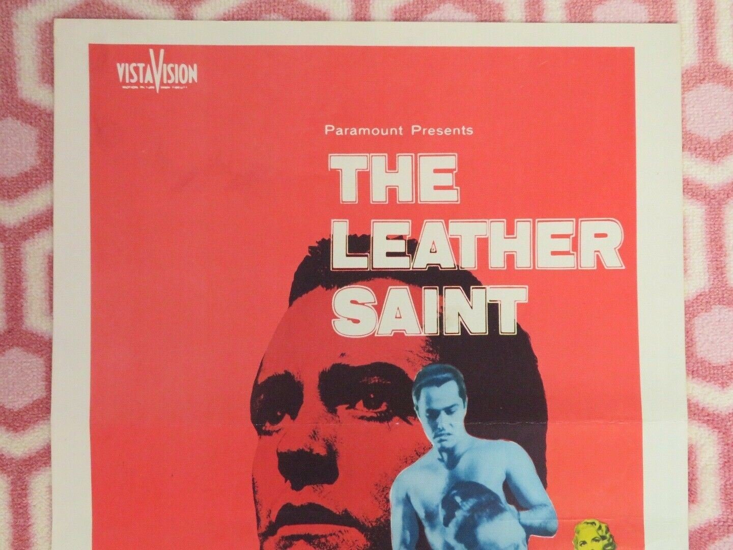 THE LEATHER SAINT US INSERT (14"x 36") POSTER PAUL DOUGLAS JOHN DEREK 1956 Movie posters