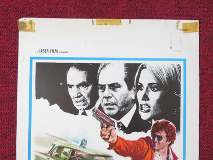 THE LEFT HAND OF THE LAW ITALIAN LOCANDINA POSTER LEONARD MANN JAMES MASON 1975 Rendezvous Cinema Movie posters