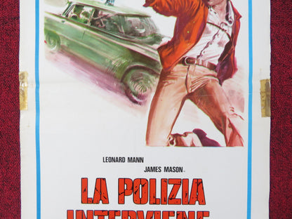 THE LEFT HAND OF THE LAW ITALIAN LOCANDINA POSTER LEONARD MANN JAMES MASON 1975 Rendezvous Cinema Movie posters
