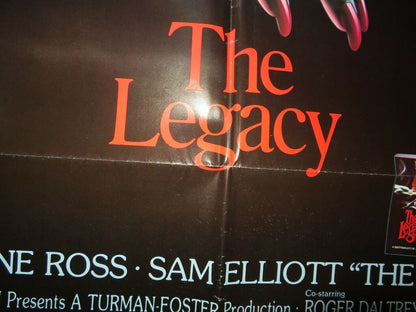 THE LEGACY STYLE B ONE SHEET (27"x 41") POSTER KATHERINE ROSS SAMELLIOTT JOHN - Rendezvous Cinema