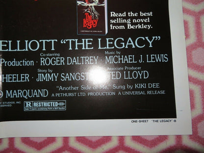THE LEGACY STYLE B ONE SHEET (27"x 41") POSTER KATHERINE ROSS SAMELLIOTT JOHN - Rendezvous Cinema