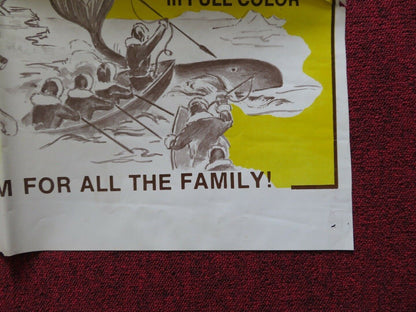 THE LEGEND OF AMALUK: AN ARCTIC ODYSSEY FOLDED US ONE SHEET POSTER 1972 Movie posters