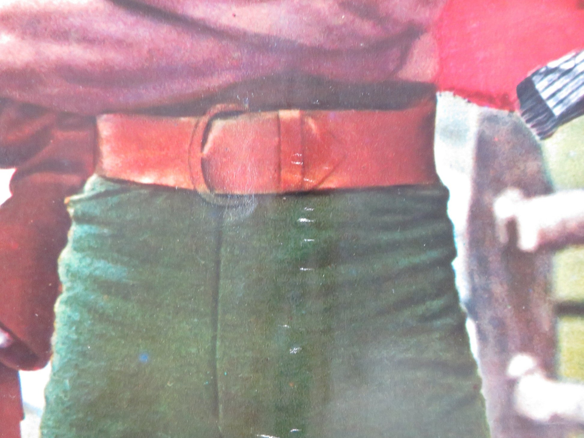 THE LEGEND OF BLACK CHARLEY - A ITALIAN FOTOBUSTA POSTER FRED WILLIAMSON 1973 Rendezvous Cinema Movie posters