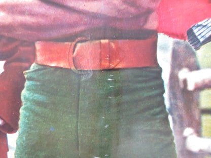 THE LEGEND OF BLACK CHARLEY - A ITALIAN FOTOBUSTA POSTER FRED WILLIAMSON 1973 Rendezvous Cinema Movie posters