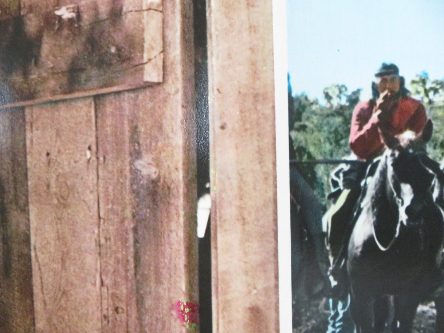 THE LEGEND OF BLACK CHARLEY - B ITALIAN FOTOBUSTA POSTER FRED WILLIAMSON 1973 Rendezvous Cinema Movie posters