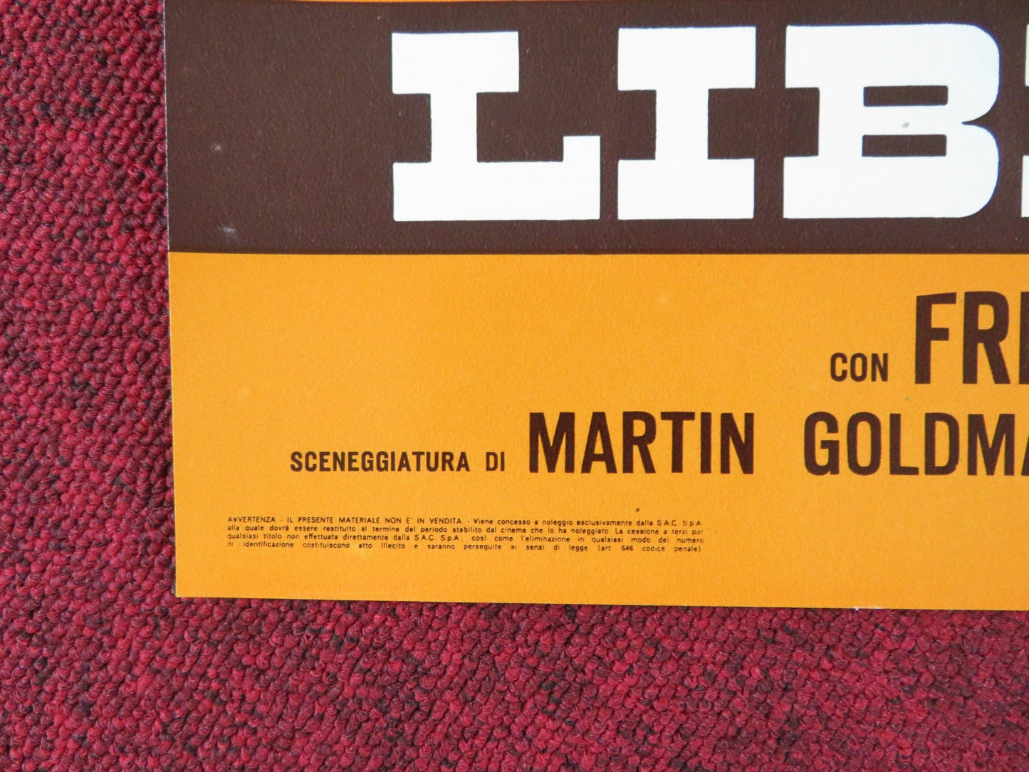 THE LEGEND OF BLACK CHARLEY - B ITALIAN FOTOBUSTA POSTER FRED WILLIAMSON 1973 Rendezvous Cinema Movie posters