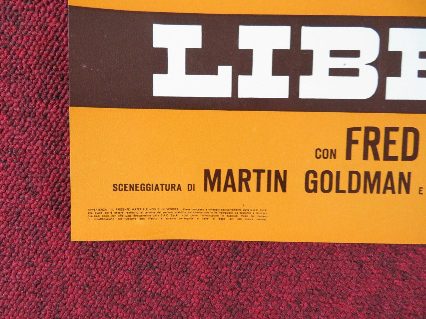 THE LEGEND OF BLACK CHARLEY - C ITALIAN FOTOBUSTA POSTER FRED WILLIAMSON 1973 Rendezvous Cinema Movie posters