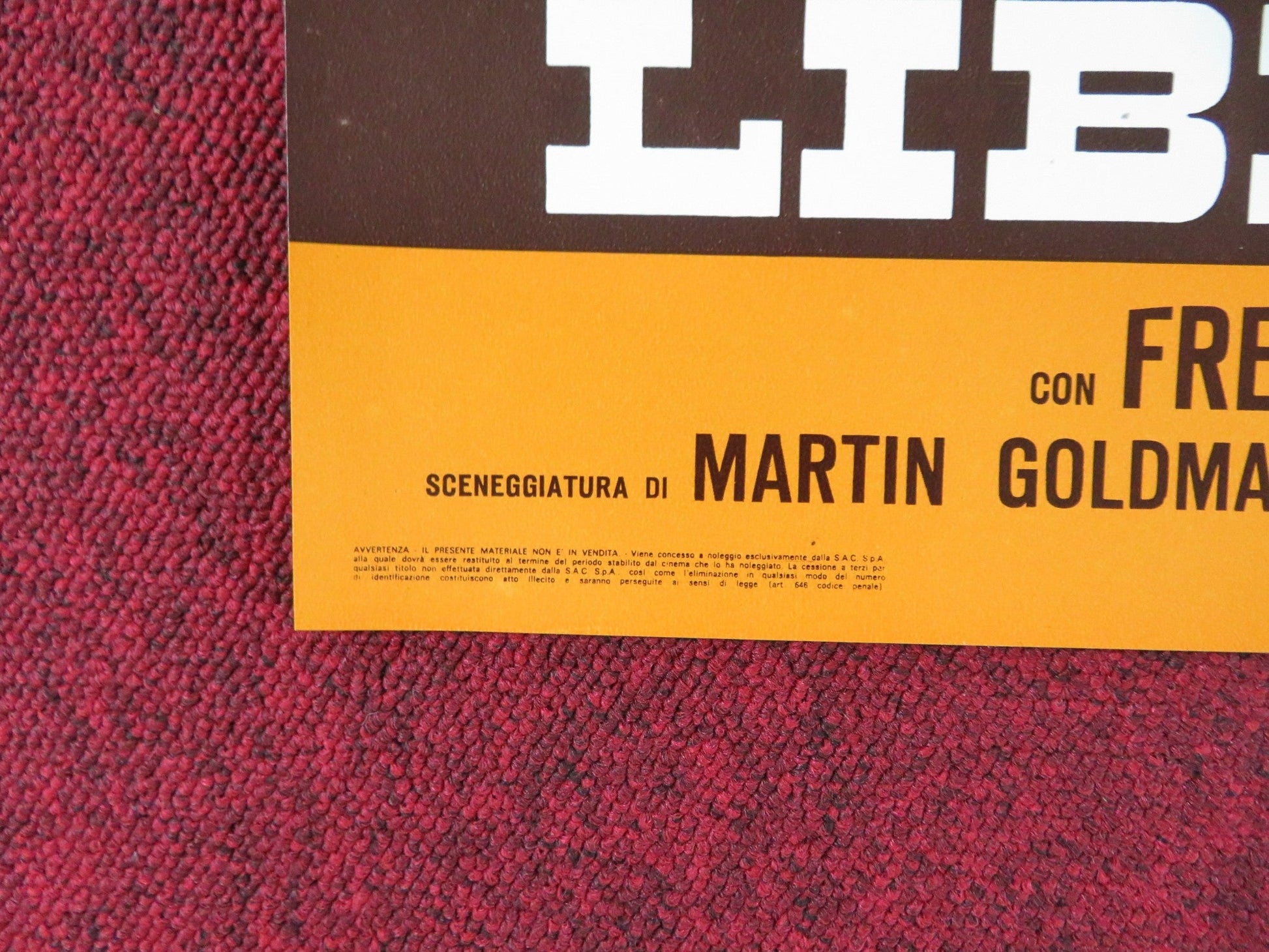 THE LEGEND OF BLACK CHARLEY - D ITALIAN FOTOBUSTA POSTER FRED WILLIAMSON 1973 Rendezvous Cinema Movie posters