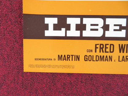 THE LEGEND OF BLACK CHARLEY - E ITALIAN FOTOBUSTA POSTER FRED WILLIAMSON 1973 Rendezvous Cinema Movie posters