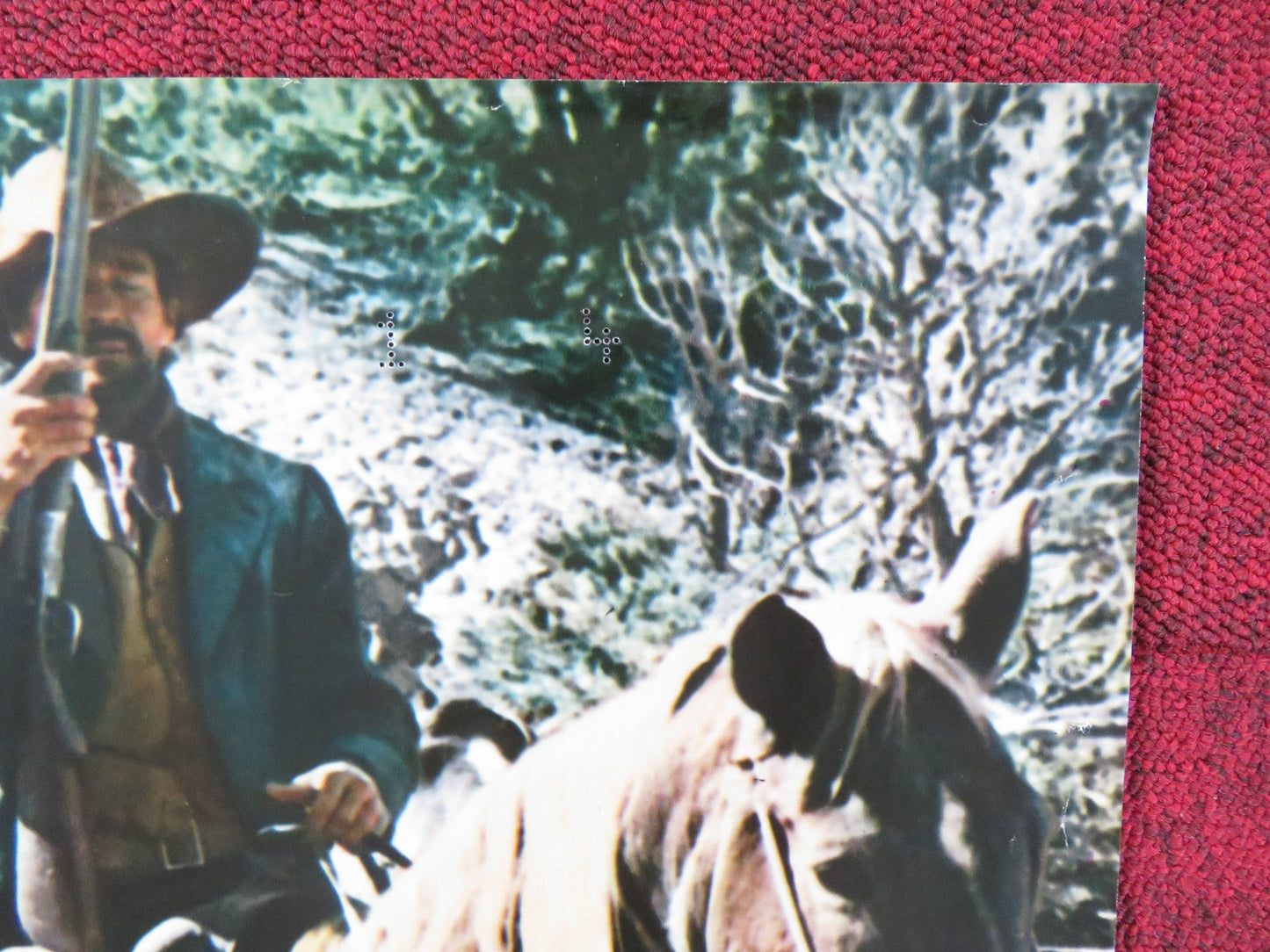 THE LEGEND OF BLACK CHARLEY - F ITALIAN FOTOBUSTA POSTER FRED WILLIAMSON 1973 Rendezvous Cinema Movie posters