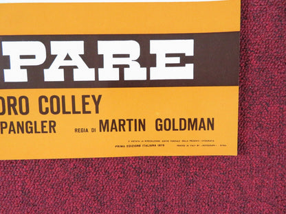 THE LEGEND OF BLACK CHARLEY - H ITALIAN FOTOBUSTA POSTER FRED WILLIAMSON 1973 Rendezvous Cinema Movie posters