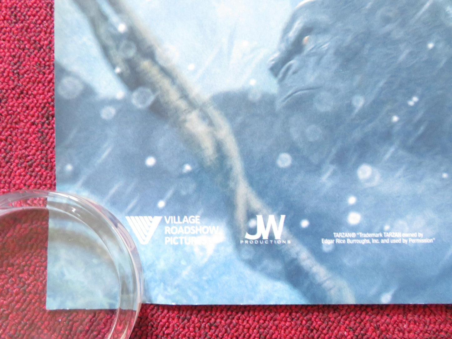 THE LEGEND OF TARZAN UK QUAD (30"x 40") ROLLED POSTER ALEXANDER SKARSGARD 2016 Rendezvous Cinema Movie posters