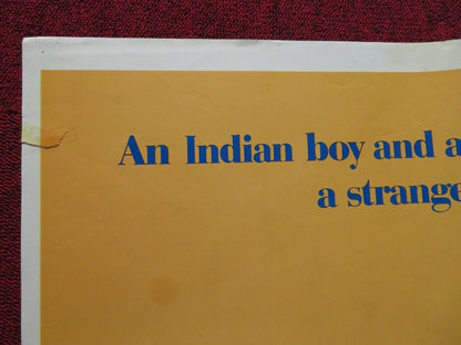 THE LEGEND OF THE BOY AND THE EAGLE FOLDED US ONE SHEET POSTER DISNEY 1967 Movie posters