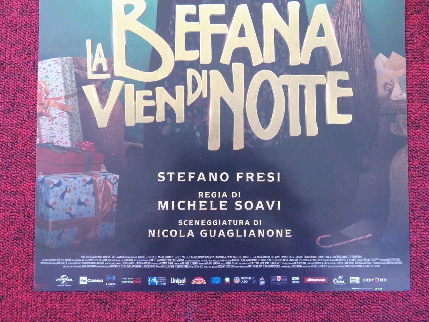 THE LEGEND OF THE CHRISTMAS WITCH ITALIAN LOCANDINA (26.5"x12.5") POSTER 2018 Rendezvous Cinema Movie posters