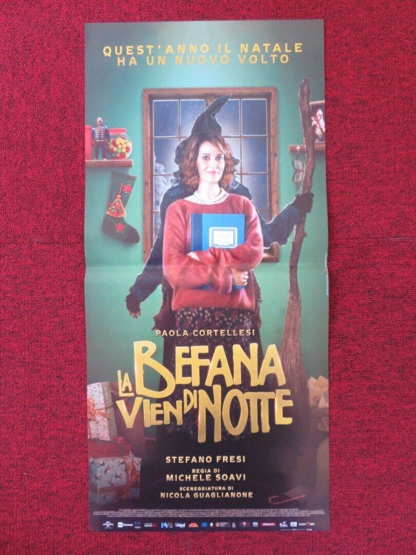 THE LEGEND OF THE CHRISTMAS WITCH ITALIAN LOCANDINA (26.5"x12.5") POSTER 2018 Rendezvous Cinema Movie posters