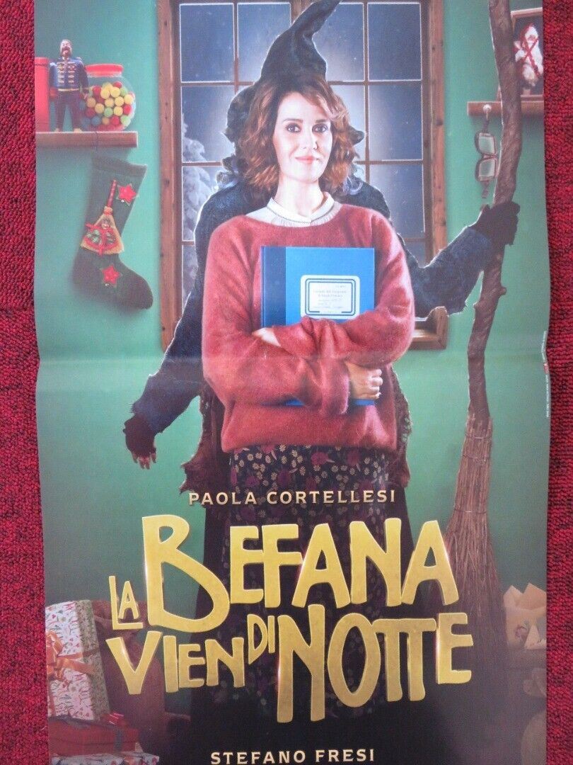 THE LEGEND OF THE CHRISTMAS WITCH ITALIAN LOCANDINA (26.5"x12.5") POSTER 2018 Rendezvous Cinema Movie posters
