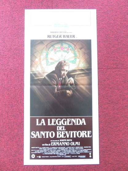 THE LEGEND OF THE HOLY DRINKER ITALIAN LOCANDINA POSTER RUTGER HAUER DUPUIS 1988 Rendezvous Cinema Movie posters