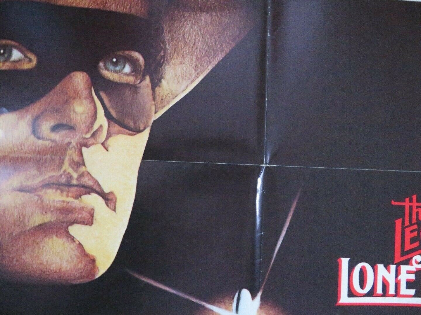 THE LEGEND OF THE LONE RANGER US ONE SHEET POSTER KLINTON SPILSBURY - Rendezvous Cinema