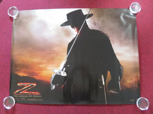 THE LEGEND OF ZORRO - C UK QUAD (30"x 40") ROLLED POSTER ANTONIO BANDERAS 2005 Rendezvous Cinema Movie posters