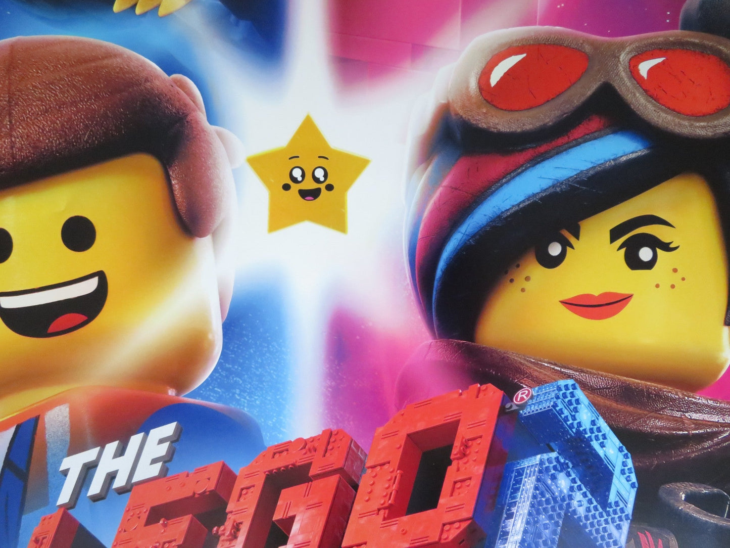 THE LEGO MOVIE 2: THE SECOND PART - B US ONE SHEET ROLLED POSTER PRATT 2019 Rendezvous Cinema Movie posters
