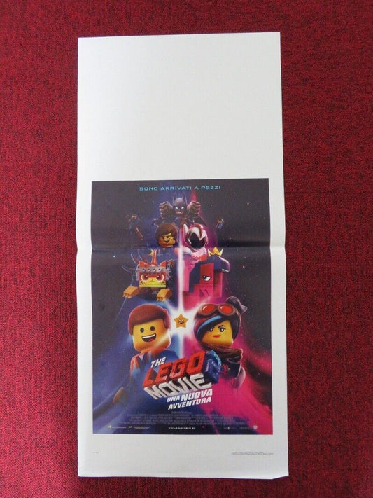 THE LEGO MOVIE 2: THE SECOND PART ITALIAN LOCANDINA (27.5"x13") POSTER 2019 Movie posters