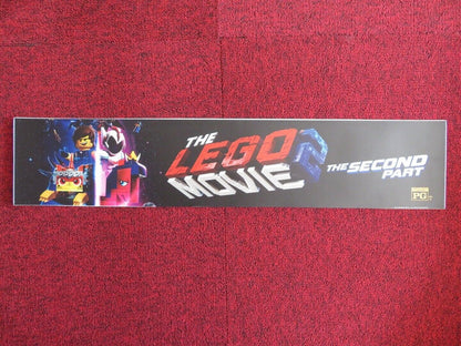 THE LEGO MOVIE 2 U.S MYLAR (5.5" X 25") POSTER CHRIS PRATT ELIZABETH BANKS 2014 - Rendezvous Cinema