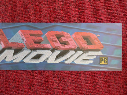 THE LEGO MOVIE U.S MYLAR (5.5" X 25") POSTER WILL ARNETT ELIZABETH BANKS 2014 - Rendezvous Cinema