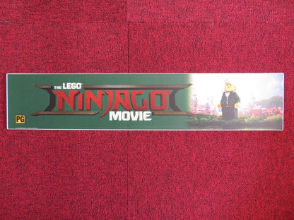 THE LEGO NINJAGO MOVIE U.S MYLAR (5.5" X 25") POSTER JACKIE CHAN DAVE FRANCO - Rendezvous Cinema