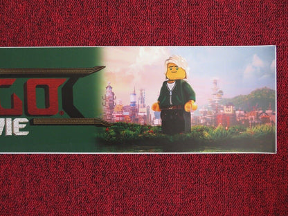 THE LEGO NINJAGO MOVIE U.S MYLAR (5.5" X 25") POSTER JACKIE CHAN DAVE FRANCO - Rendezvous Cinema