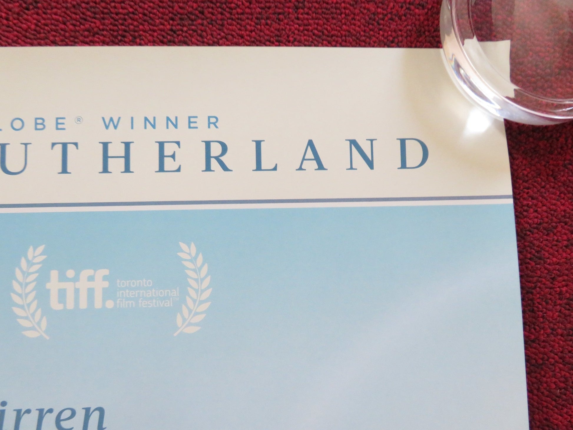 THE LEISURE SEEKER UK QUAD (30"x 40") ROLLED POSTER HELEN MIRREN SUTHERLAND 2017 Rendezvous Cinema Movie posters