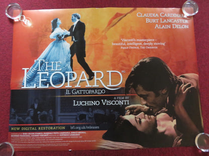 THE LEOPARD UK QUAD (30"x 40") ROLLED POSTER CLAUDIA CARDINALE B. LANCASTER 2010 Rendezvous Cinema Movie posters