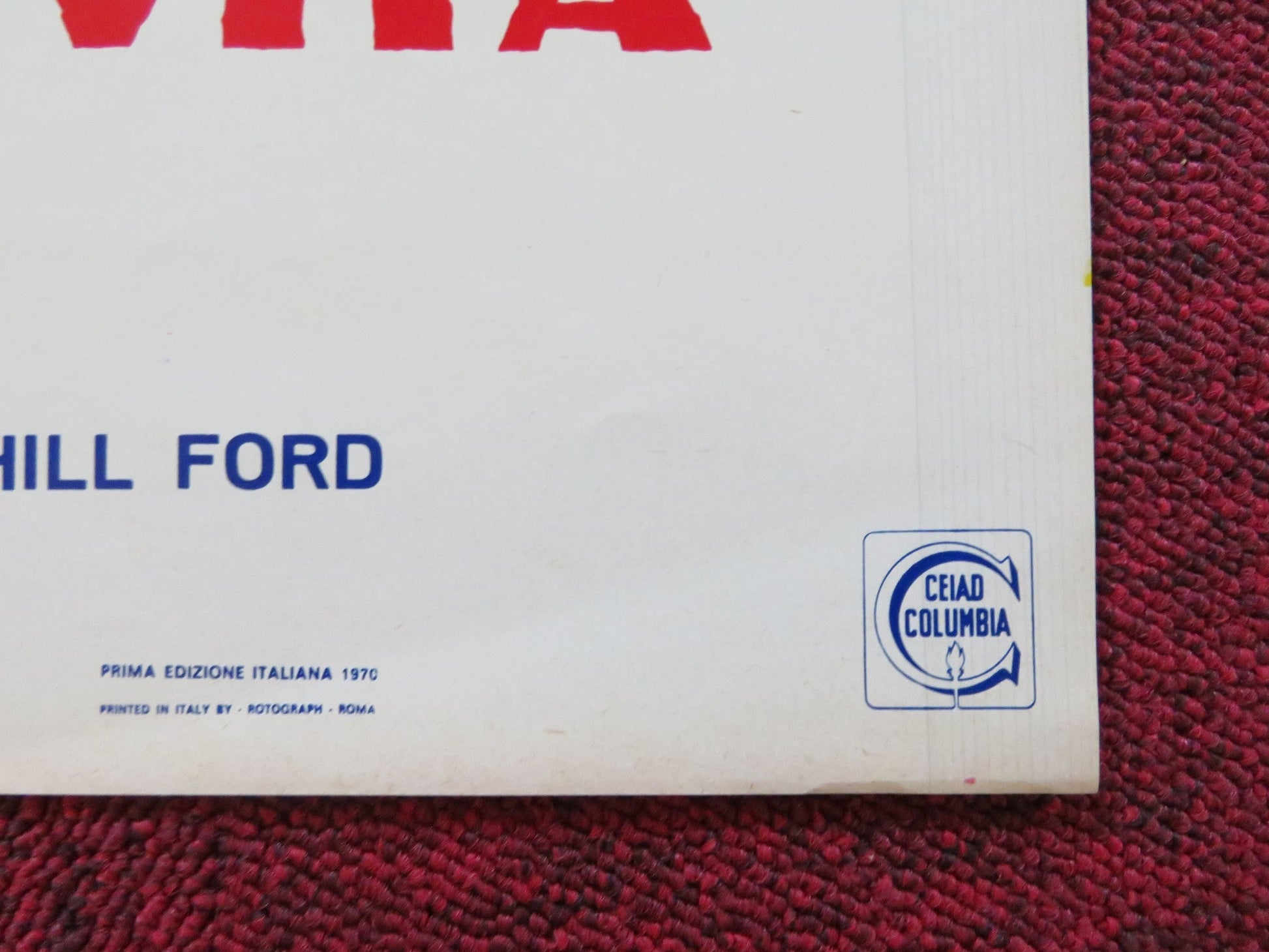 THE LIBERATION OF L.B. JONES - A ITALIAN FOTOBUSTA POSTER LEE J. COBB 1970 Rendezvous Cinema Movie posters