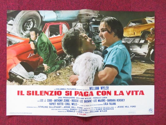 THE LIBERATION OF L.B. JONES - E ITALIAN FOTOBUSTA POSTER LEE J. COBB 1970 Rendezvous Cinema Movie posters