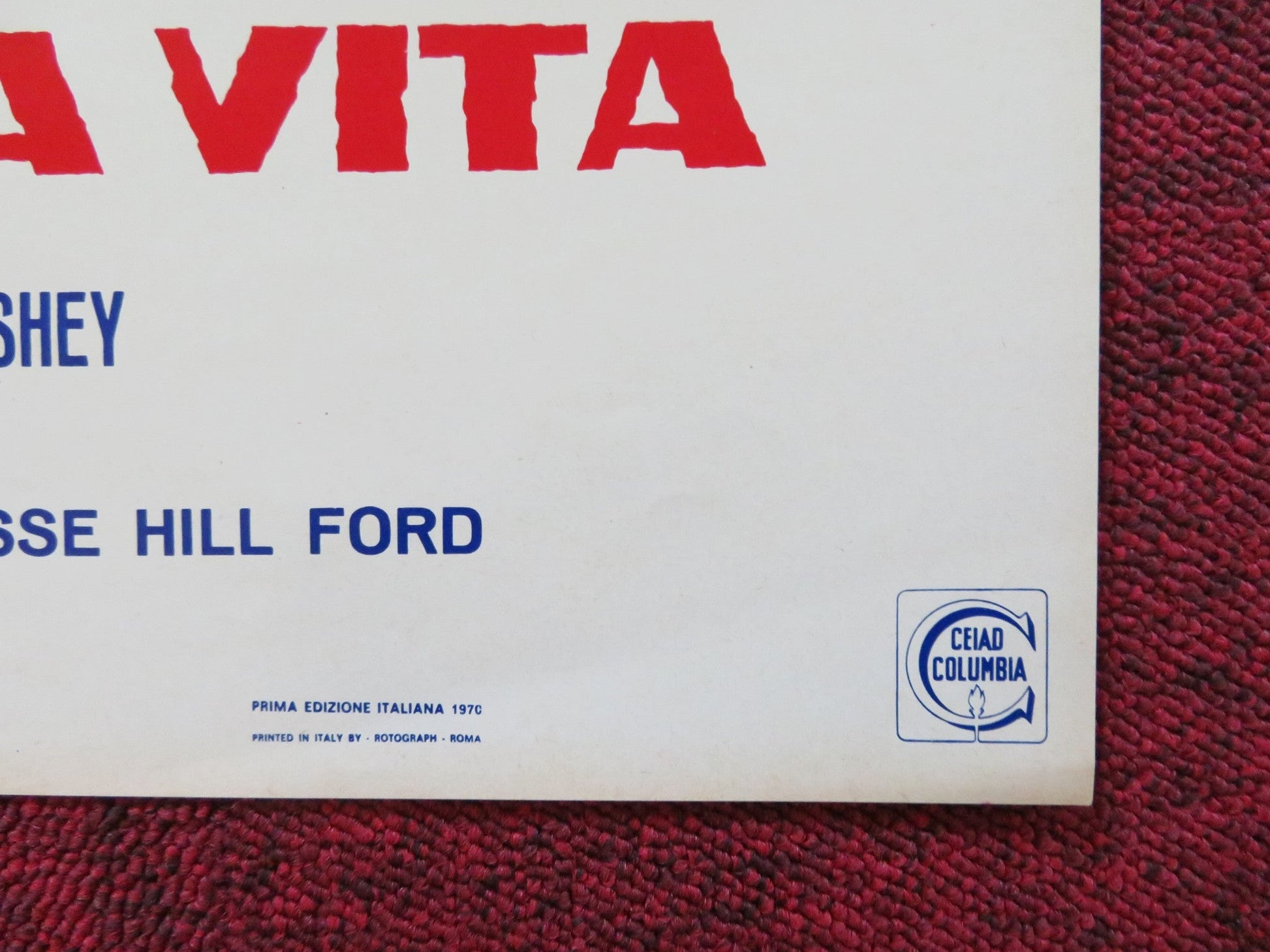 THE LIBERATION OF L.B. JONES - F ITALIAN FOTOBUSTA POSTER LEE J. COBB 1970 Rendezvous Cinema Movie posters