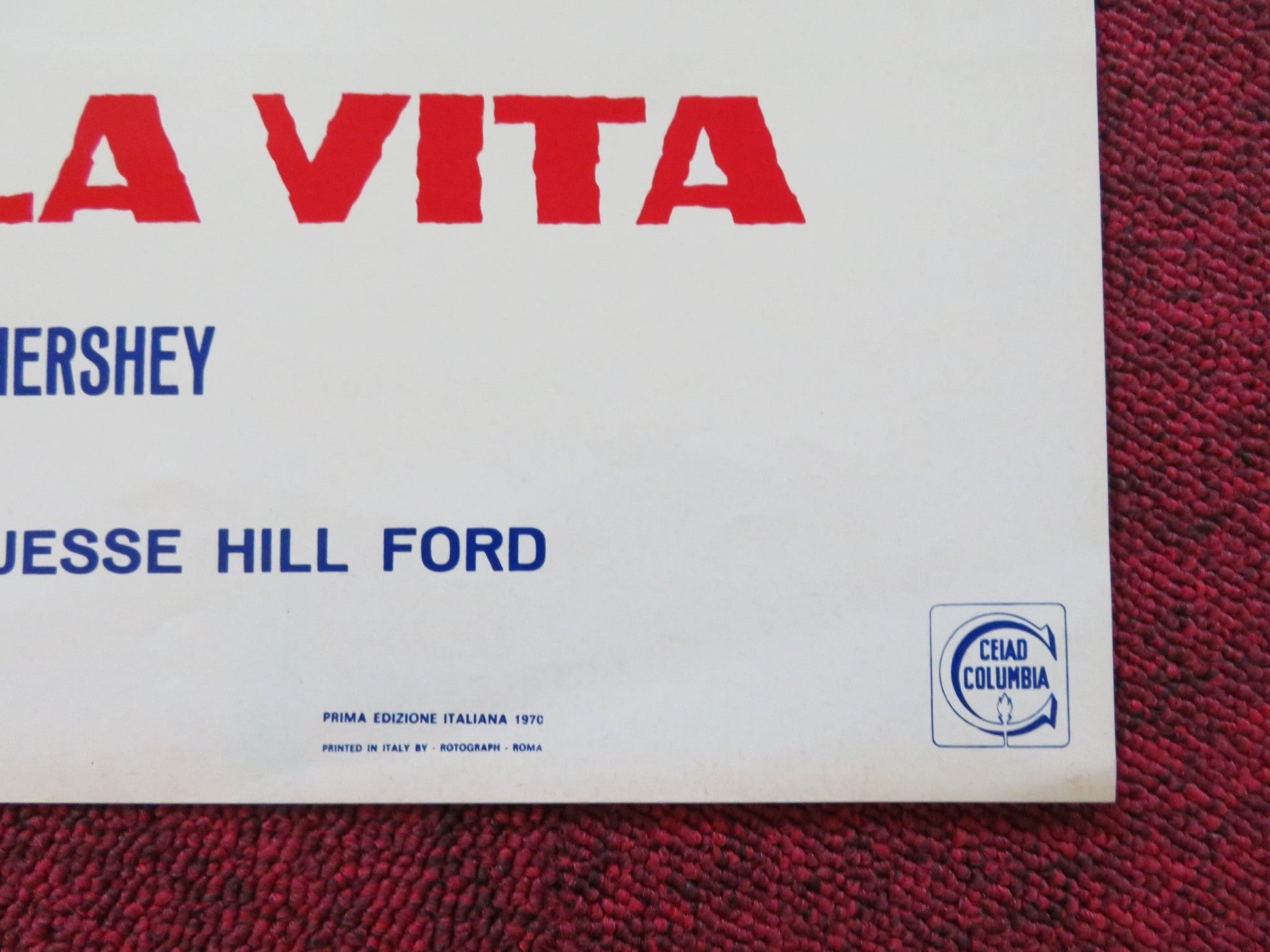 THE LIBERATION OF L.B. JONES - H ITALIAN FOTOBUSTA POSTER LEE J. COBB 1970 Rendezvous Cinema Movie posters