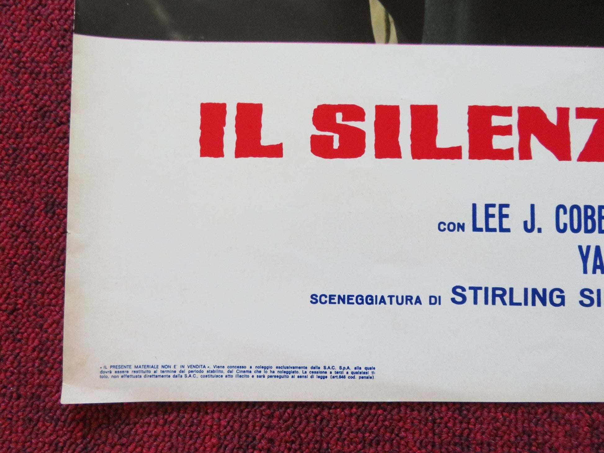 THE LIBERATION OF L.B. JONES - H ITALIAN FOTOBUSTA POSTER LEE J. COBB 1970 Rendezvous Cinema Movie posters