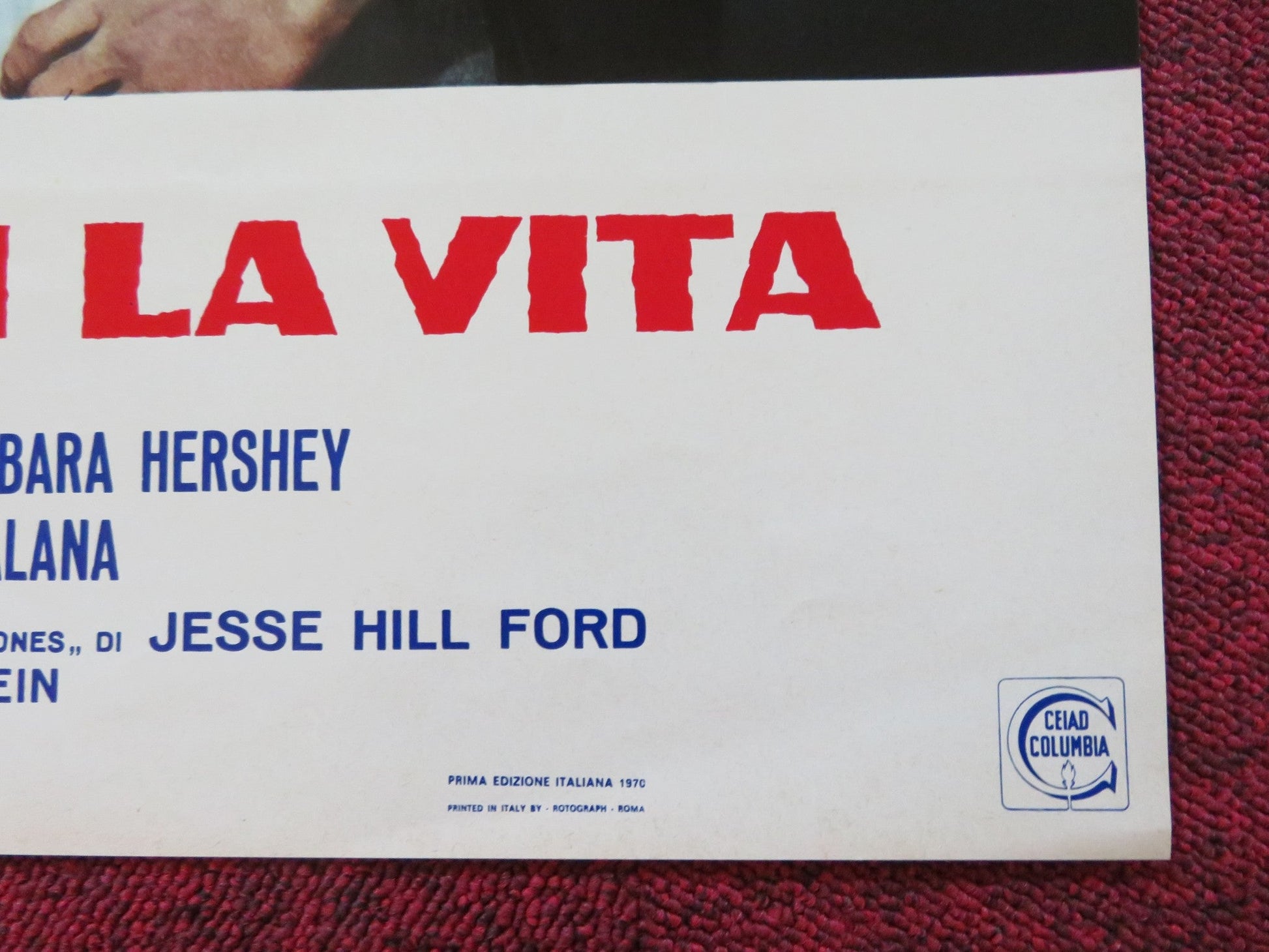 THE LIBERATION OF L.B. JONES - J ITALIAN FOTOBUSTA POSTER LEE J. COBB 1970 Rendezvous Cinema Movie posters