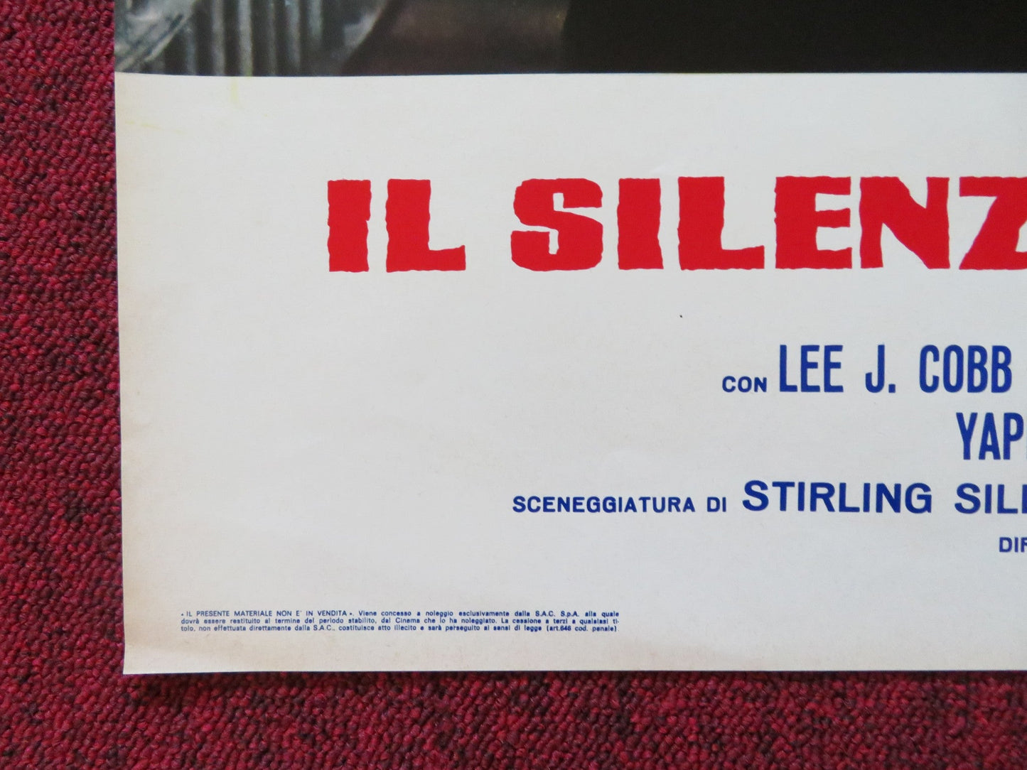 THE LIBERATION OF L.B. JONES - J ITALIAN FOTOBUSTA POSTER LEE J. COBB 1970 Rendezvous Cinema Movie posters